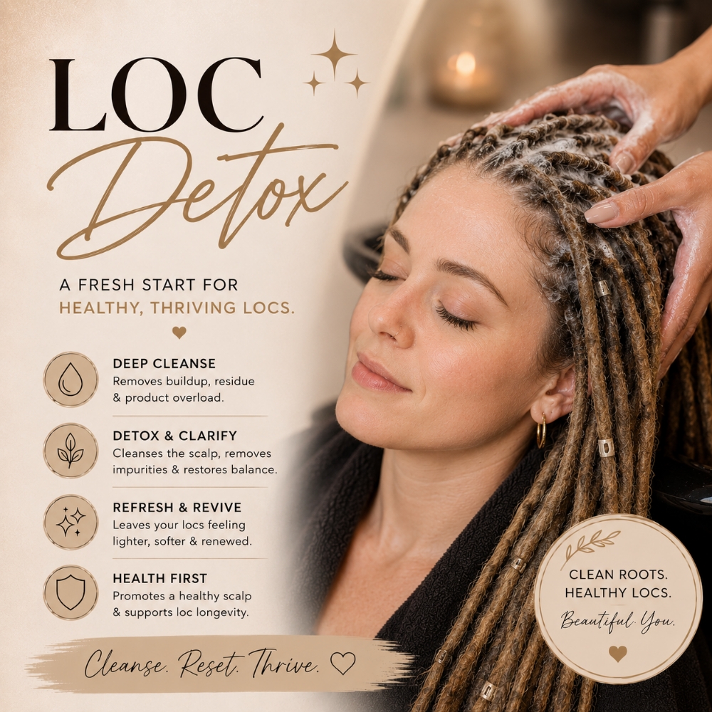 Loc Detox at Regina's Hair & Nail Studio in Corning, CA