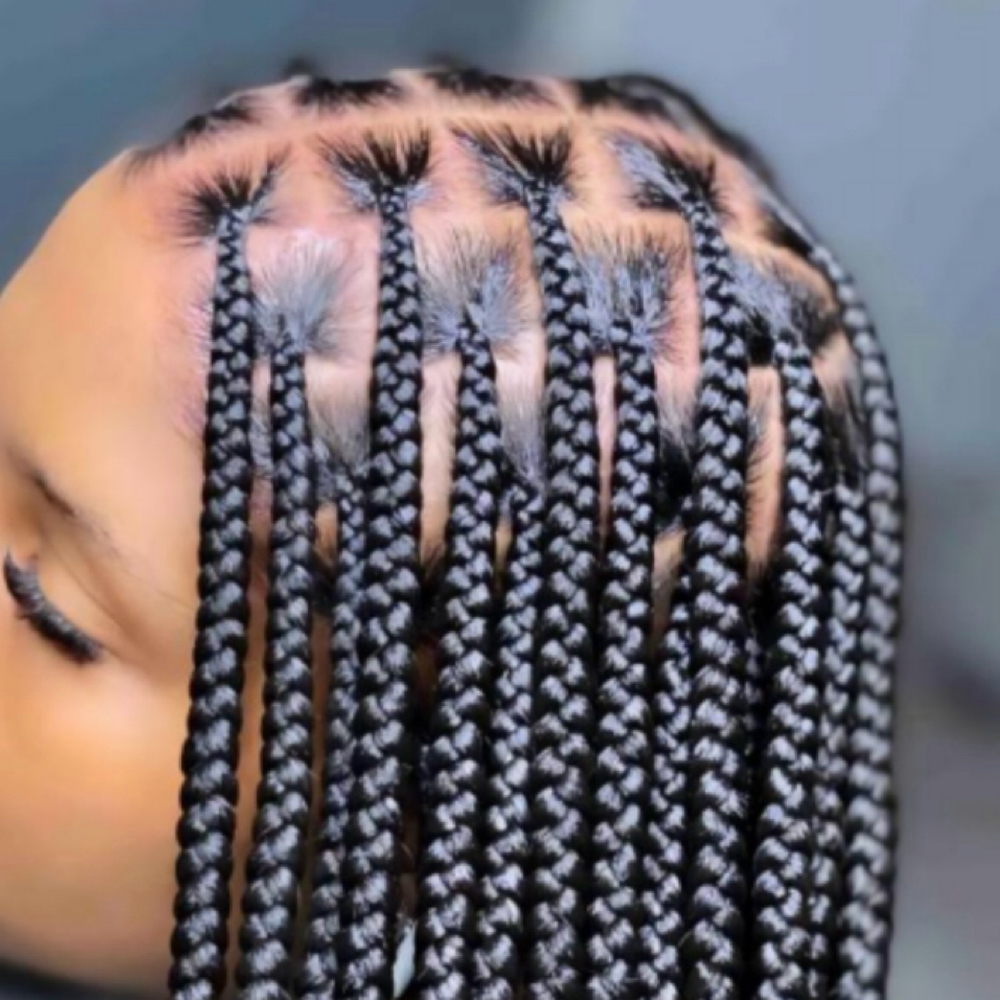 Knotless Braids at The Refined Style Co in New Britain, CT