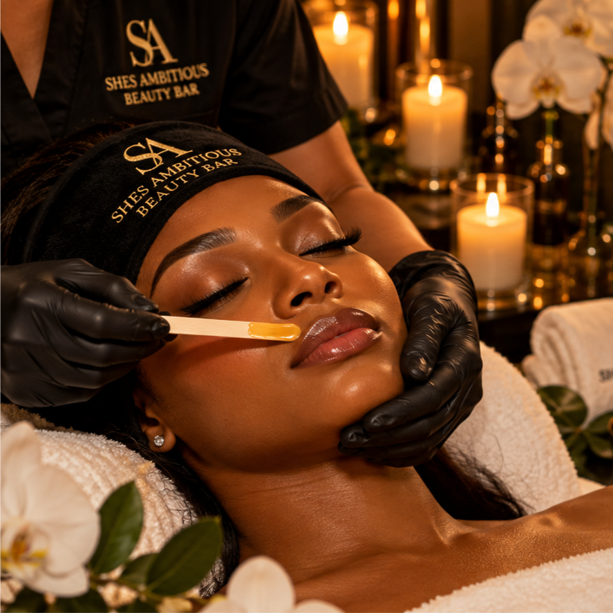 Lip waxing at Shes Ambitious Beauty Bar in Sanford, FL