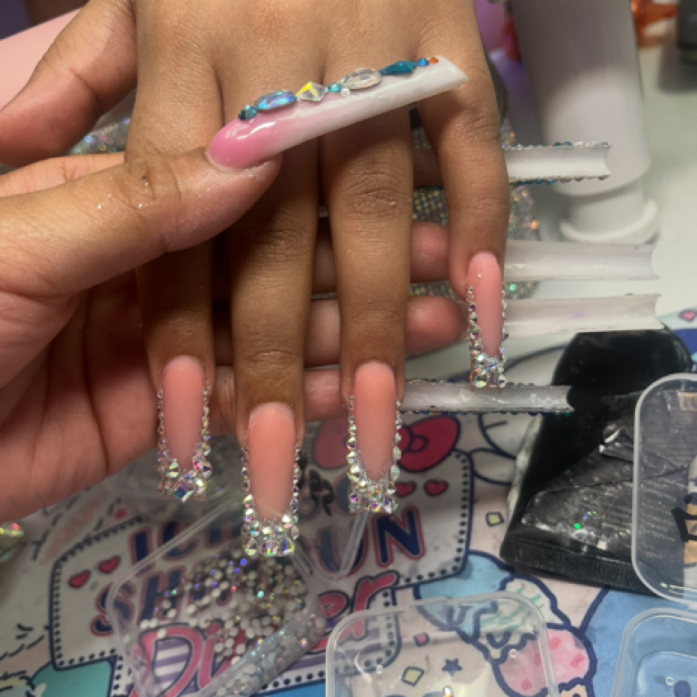 L/XL Fullset at Nessasnailgallery in Jacksonville, FL