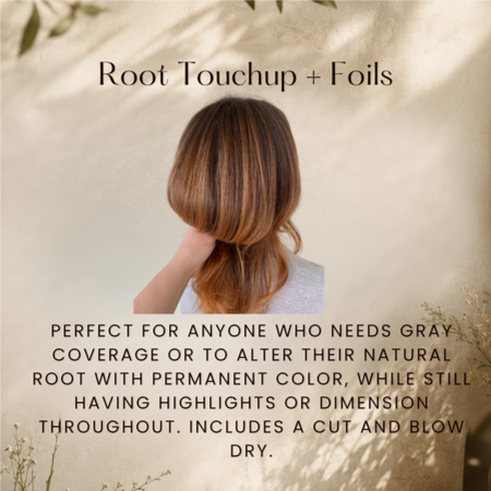 Root Touchup + Foils at Ashlee Holley Hair in San Marcos, TX