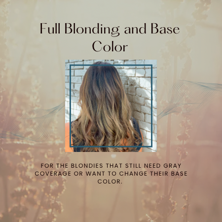 Full Blonding and Base Color