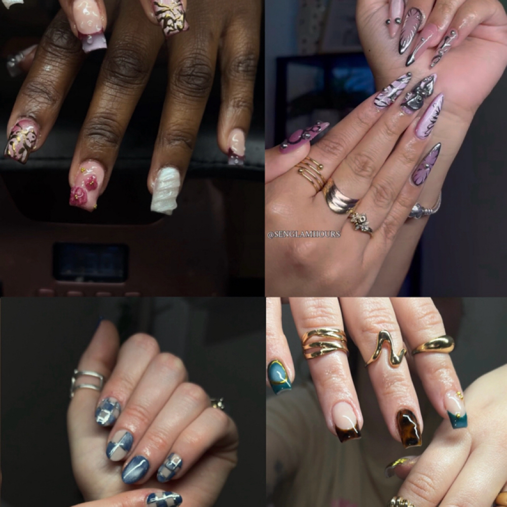 Gel X Full Set ( Tier 3 ) at Senglamhours in No Where, MD