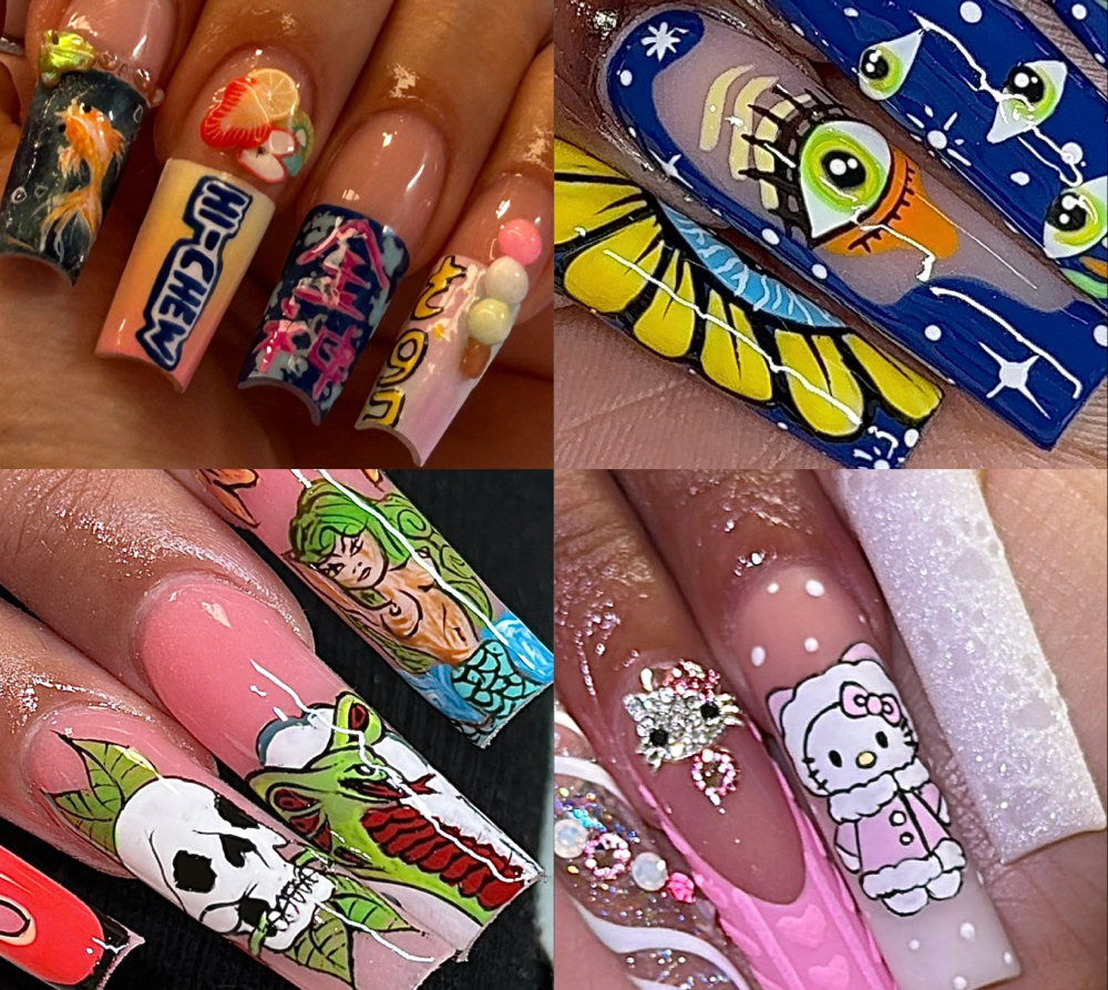 Complex Full Set at ICYBNAILZ in Pinole, CA