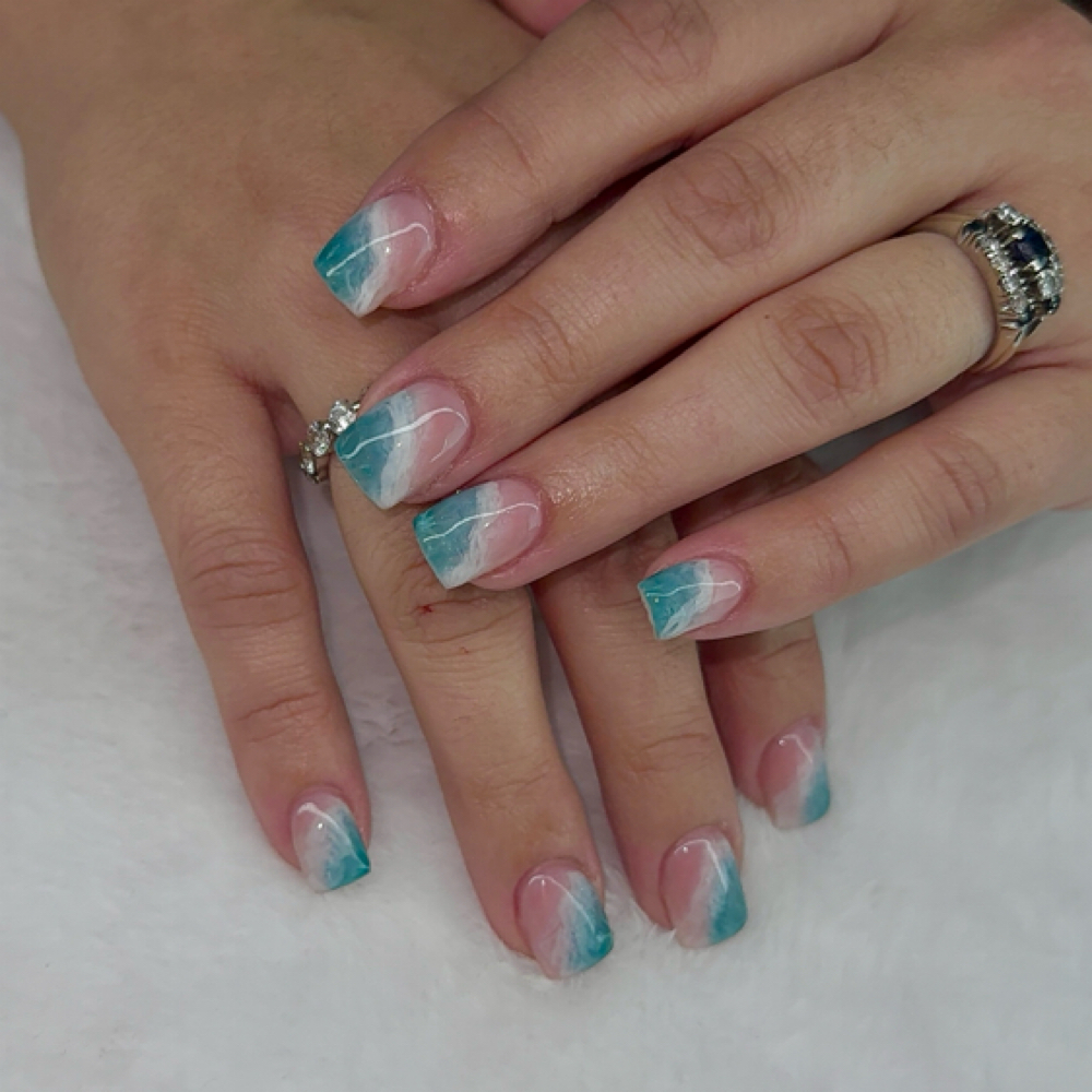 Short Acrylic Fill at Waxed & Inked Beauty in Post falls, ID