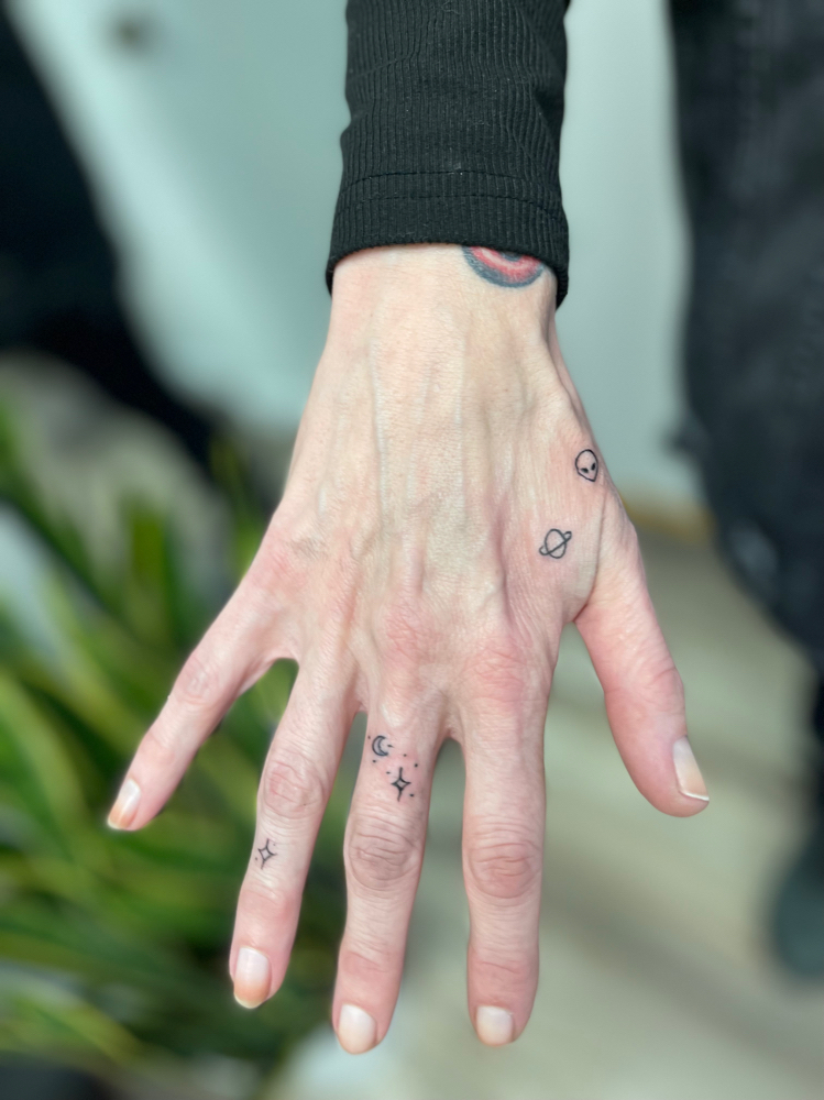 3 Hand/Finger Tattoos
