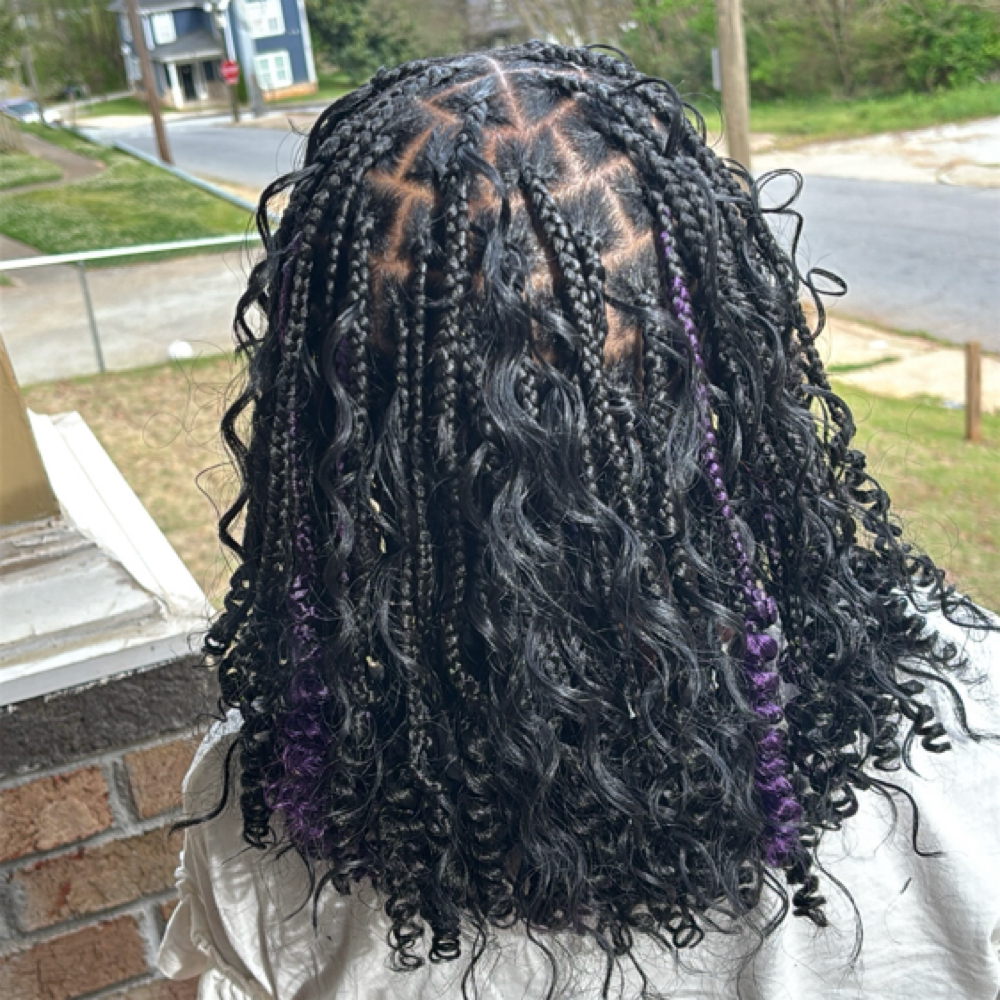 Bob length Bohemian at Knotless By Mya in union city, GA