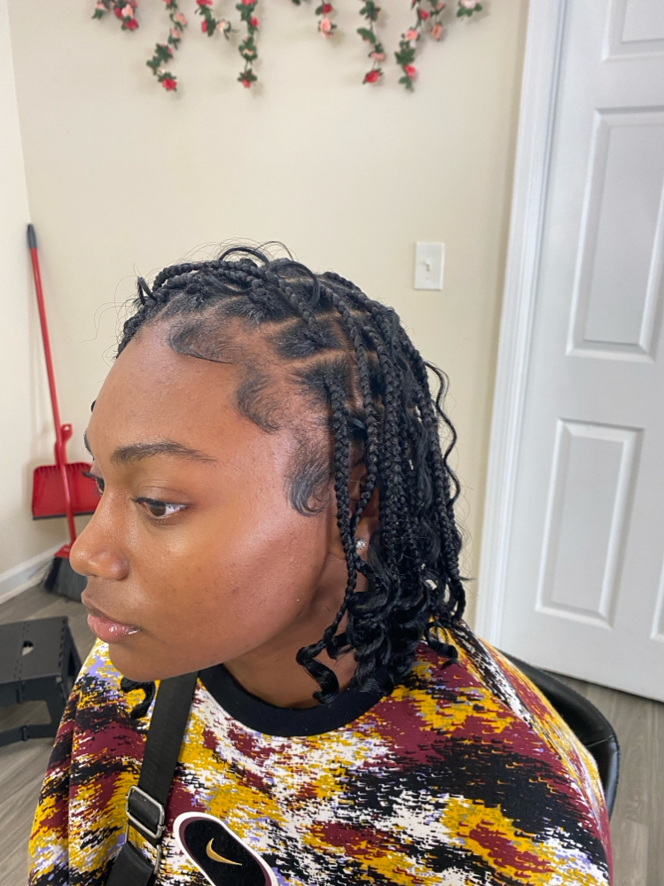 Bob length Bohemian