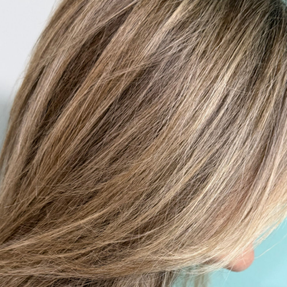 Full highlight & lowlight at Hands of an Angel HAIR SALON in Monroe, NC