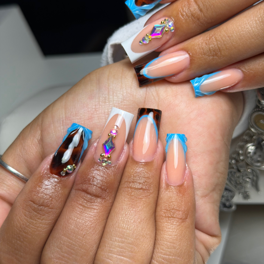 Long Full Set #4-5 at Polish Me Pretty in Eagle Pass, TX