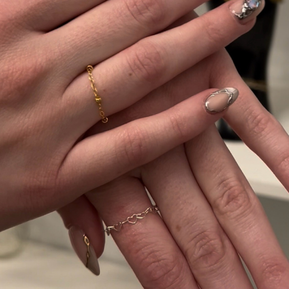 Gold Ring at Lotus Moon Esthetics in Mesa, AZ