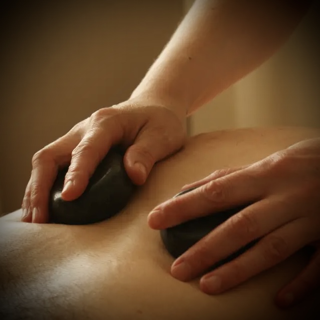 Hot stone massage