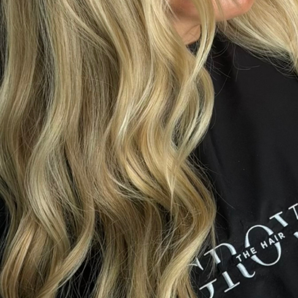 Hand Tied Extensions Install at Paige Brittany Hair in Portland, OR