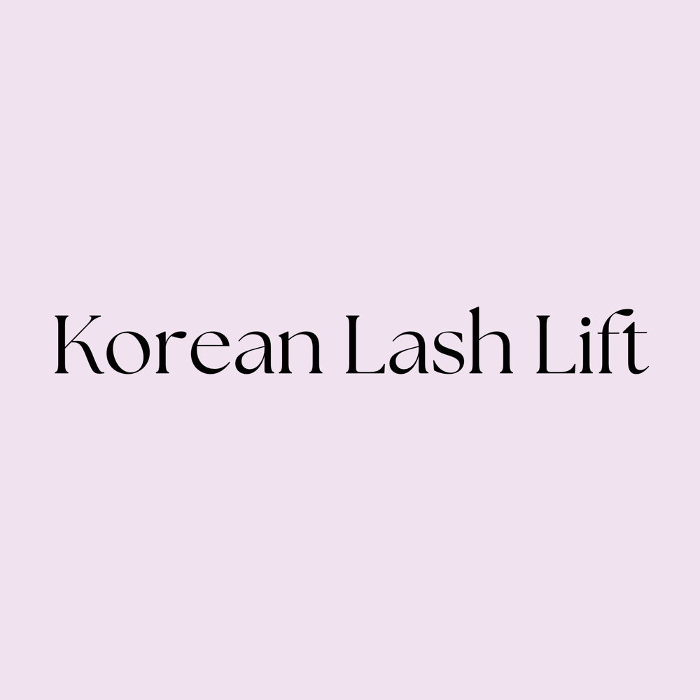 Korean Lash Lift
