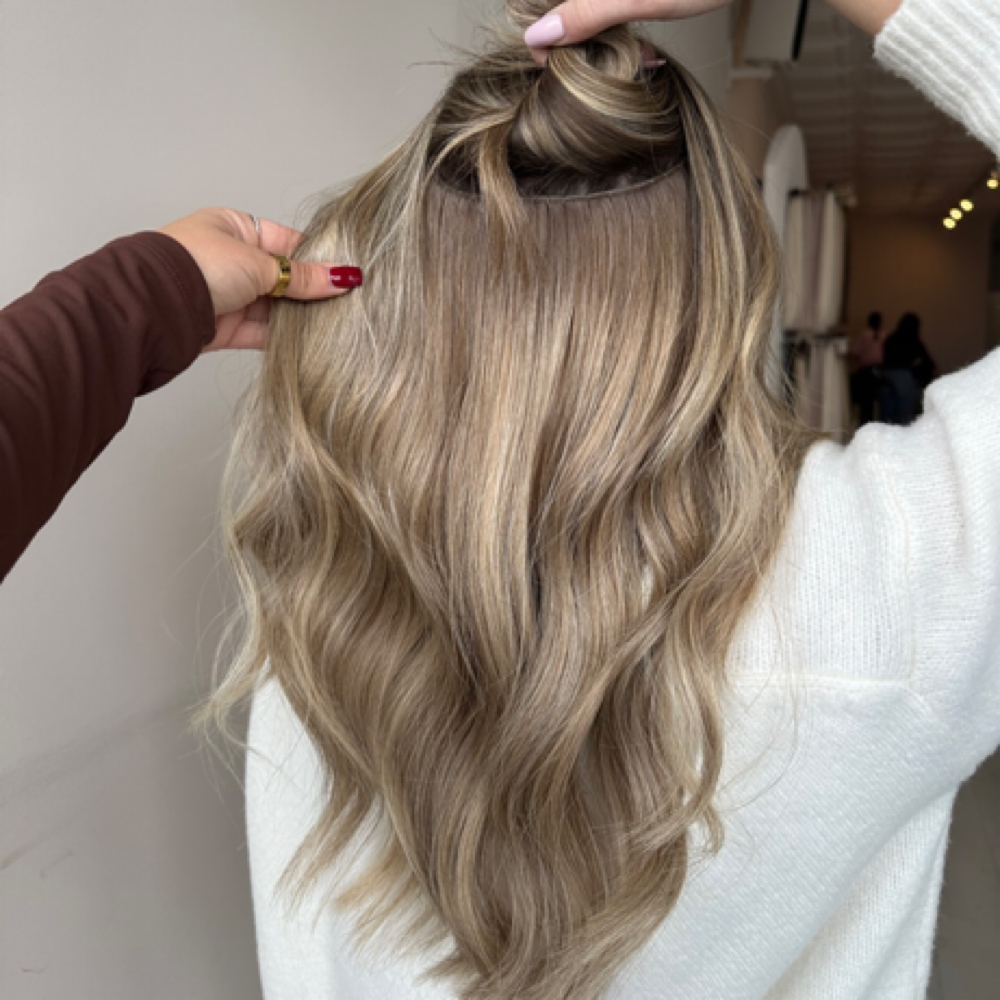 Weft Extensions Install - 2 Rows at Gabriella at Selah Salon in Tampa, FL