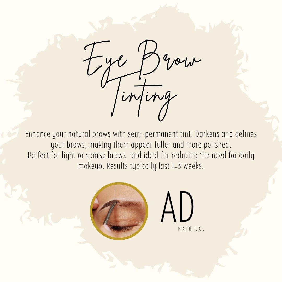 Eyebrow Tinting