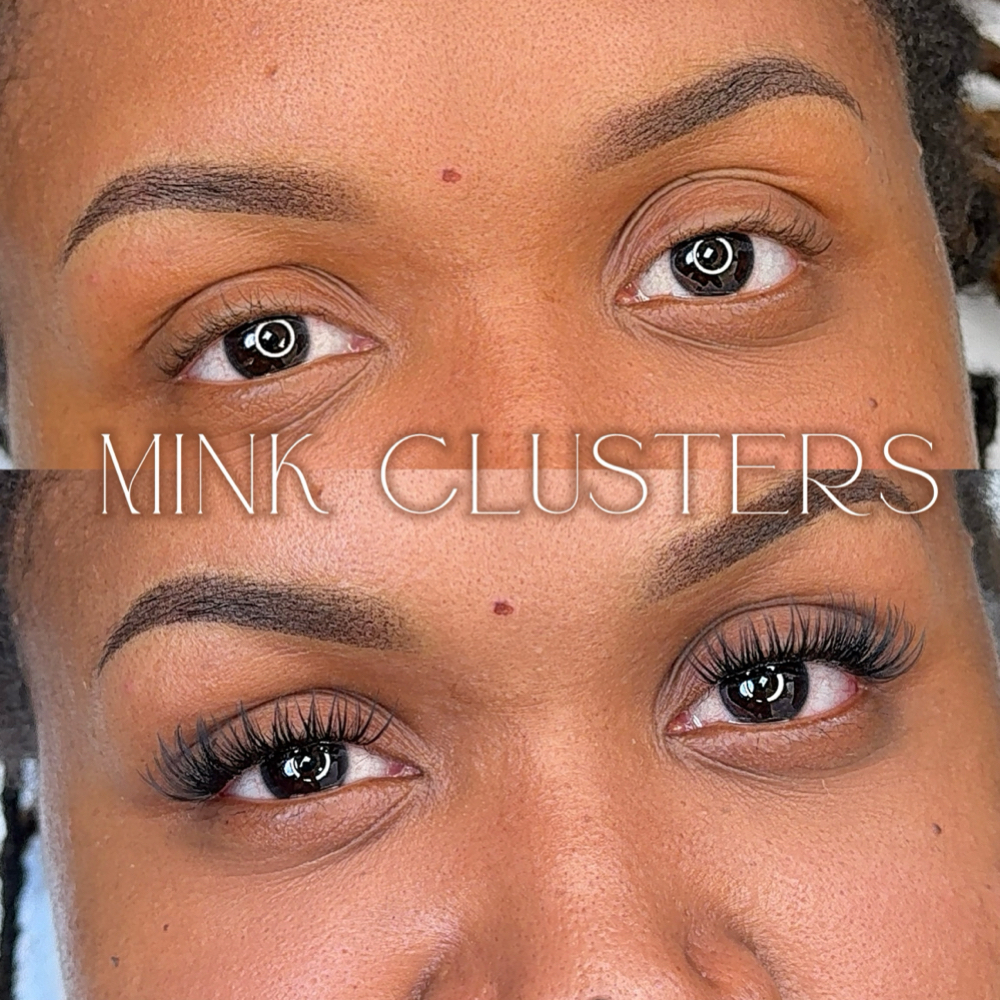 Mink Lash Cluster Extension