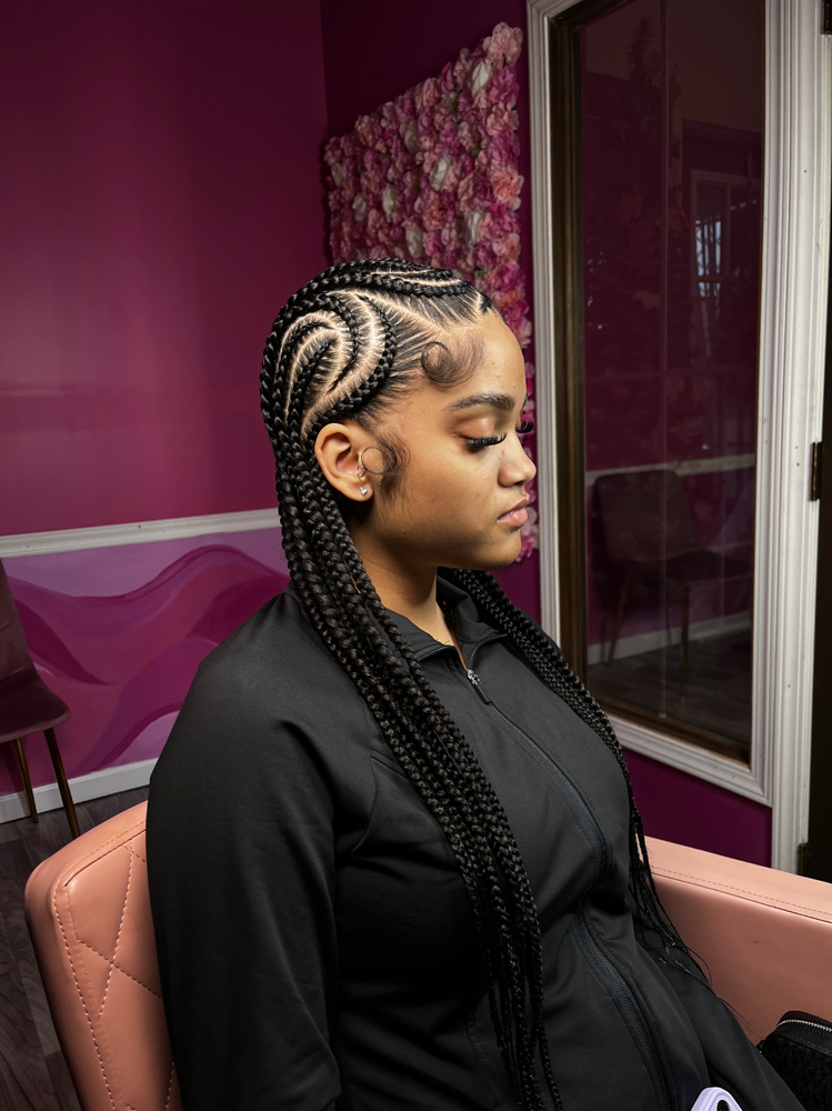 Alicia Keys Stitch Braids