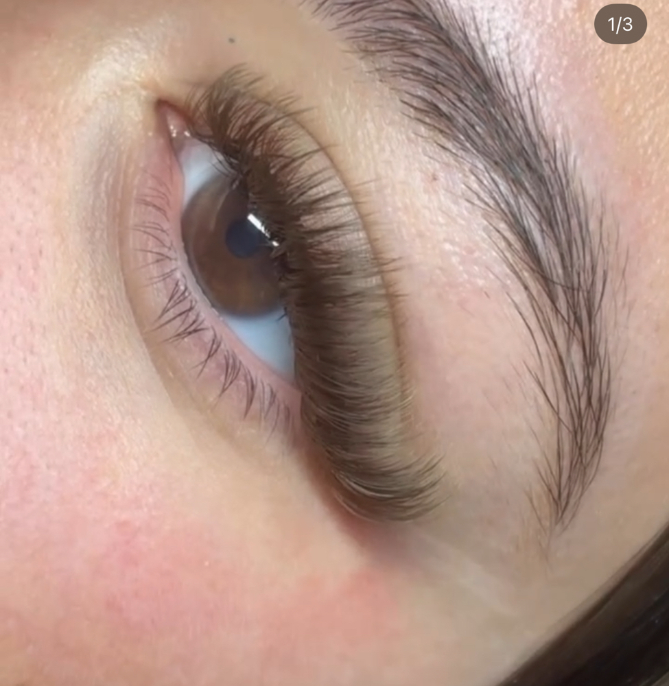 Brown Lashes Fill In Add On