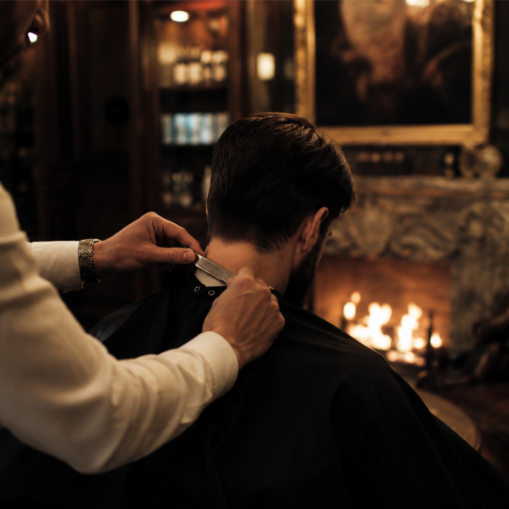 Members Only - Neck Clean Up at RACCIATTI'S GENTLEMEN'S GROOMING LOUNGE in Williamsburg, VA