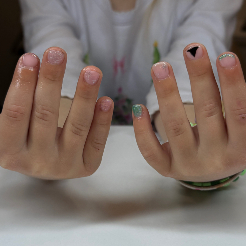 Kid’s Mani at Painted By Ria in Bowling Green, KY