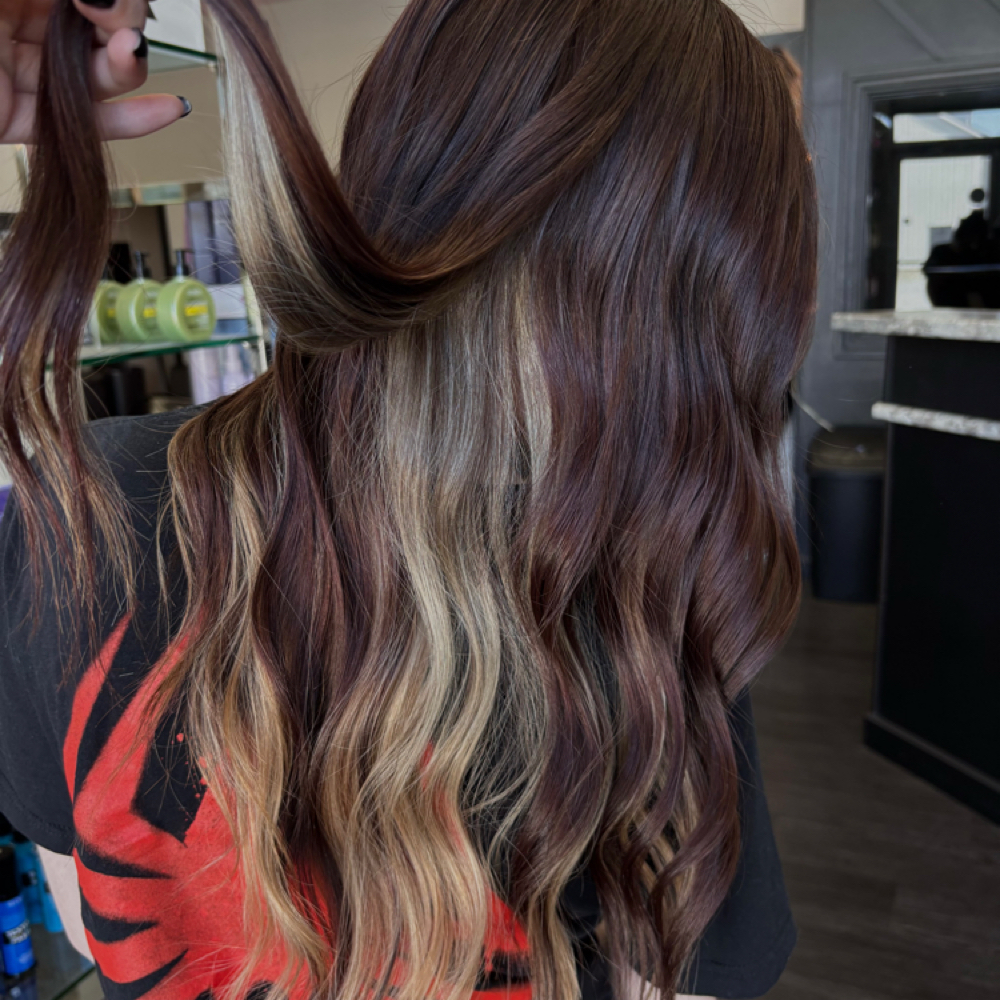 color transformation at Cameo Beauty Lounge in Delphos, OH
