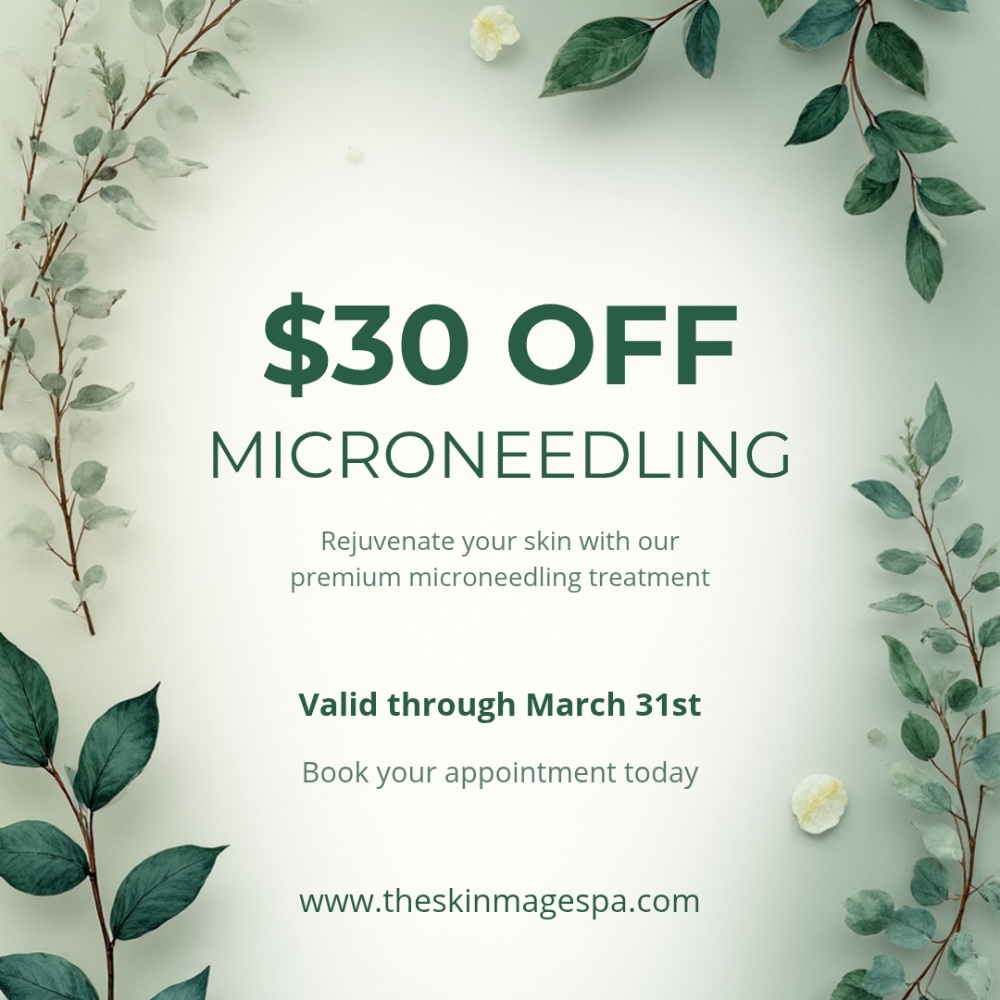 March Microneedling Special at The Skin Mage Spa in Dallas, GA