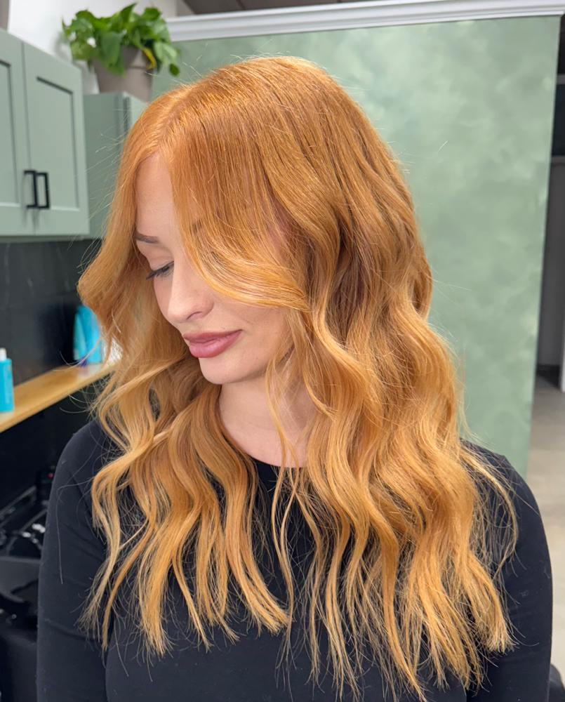 Single Color Touch Up at Rustic Roots Salon + Spa in Hesperia, CA