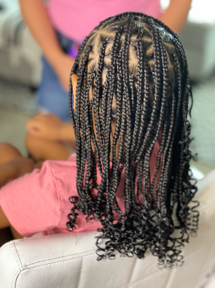 Kids Braided Style ( With Weave) at Royalty Braids And Weave LLC in Melbourne, FL