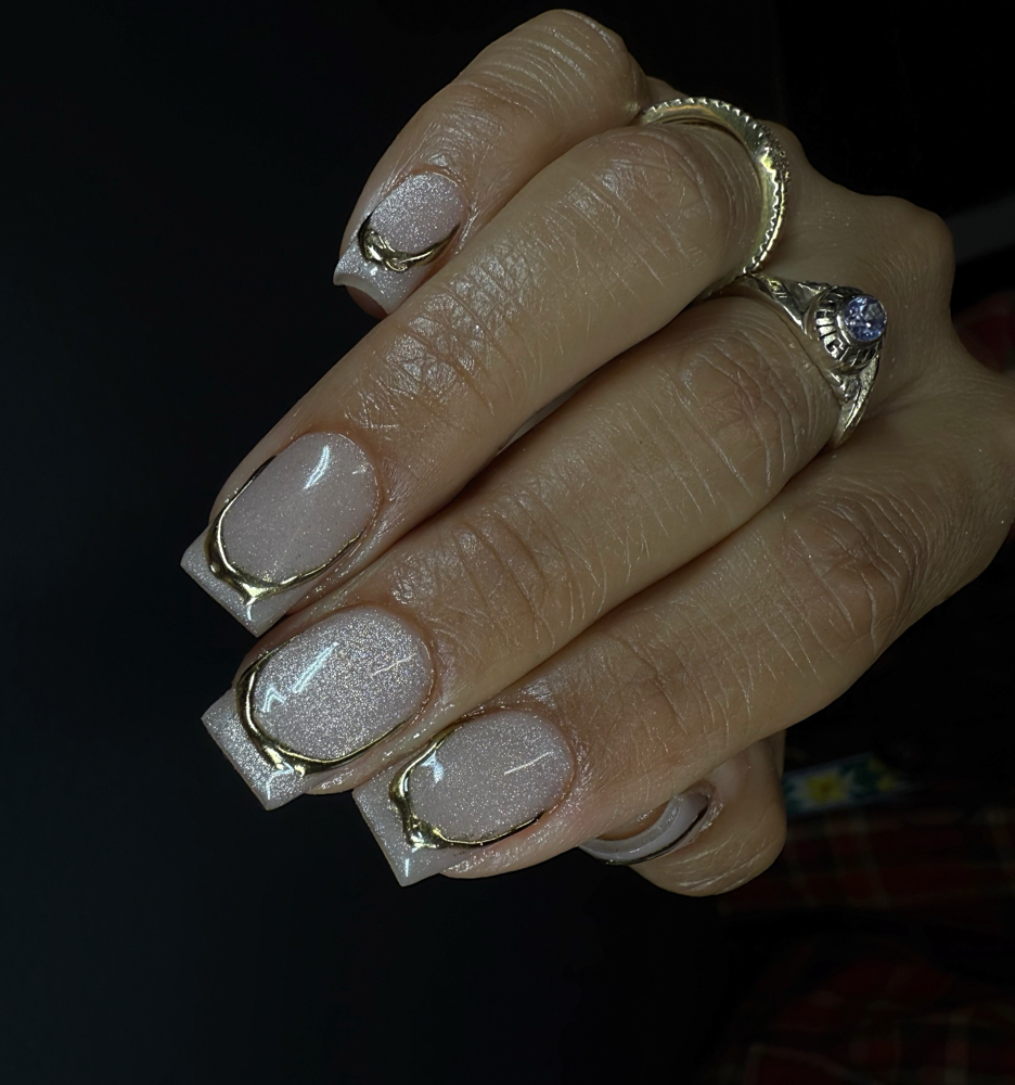 Structured Manicure Full Design at The Nail Bruja in Boise, ID