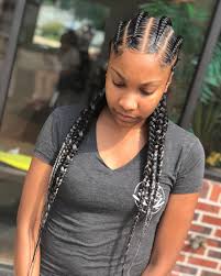 6 Feed In Braids To The Back