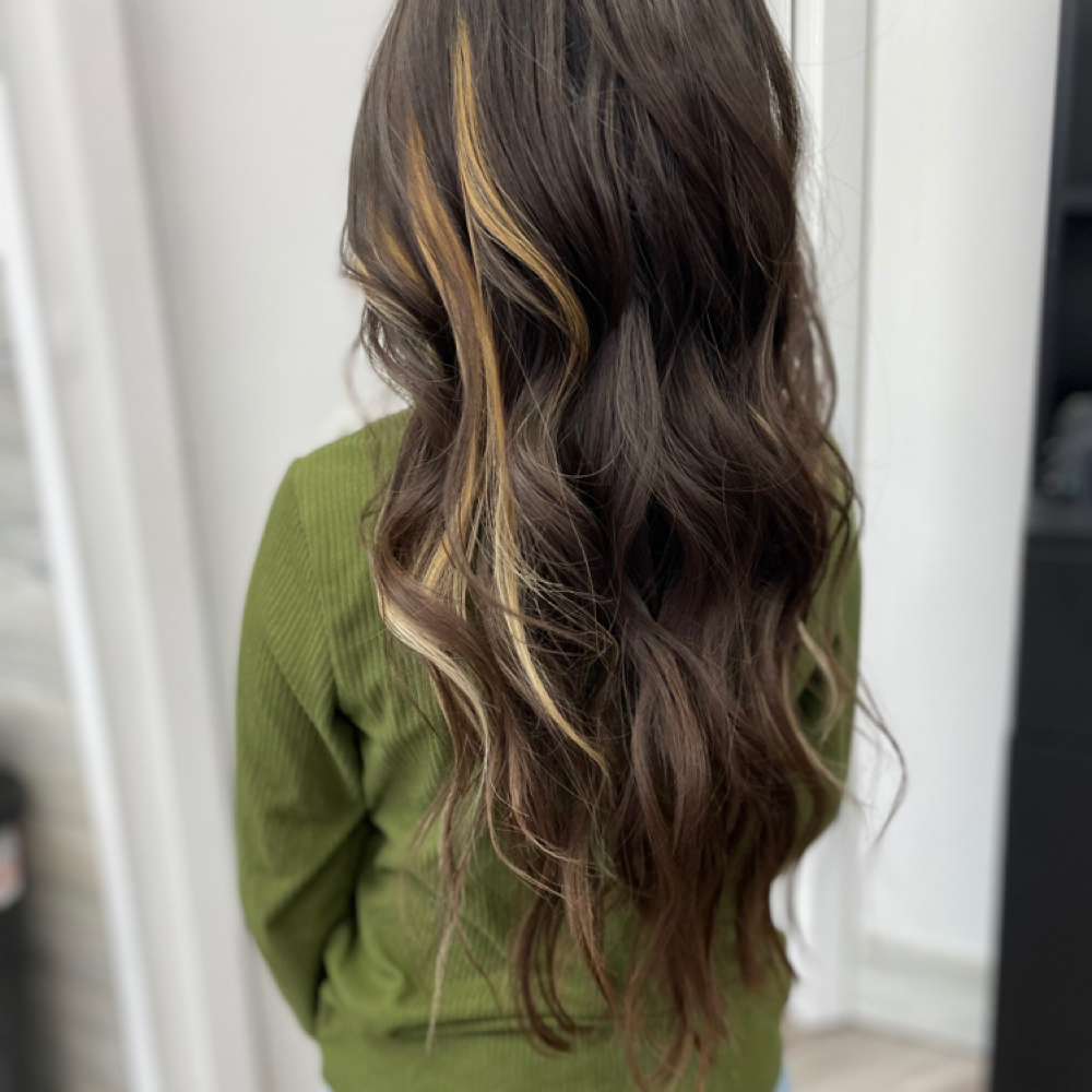 Peek A Boo Color at Hair By Stephanie in Bellevue, NE