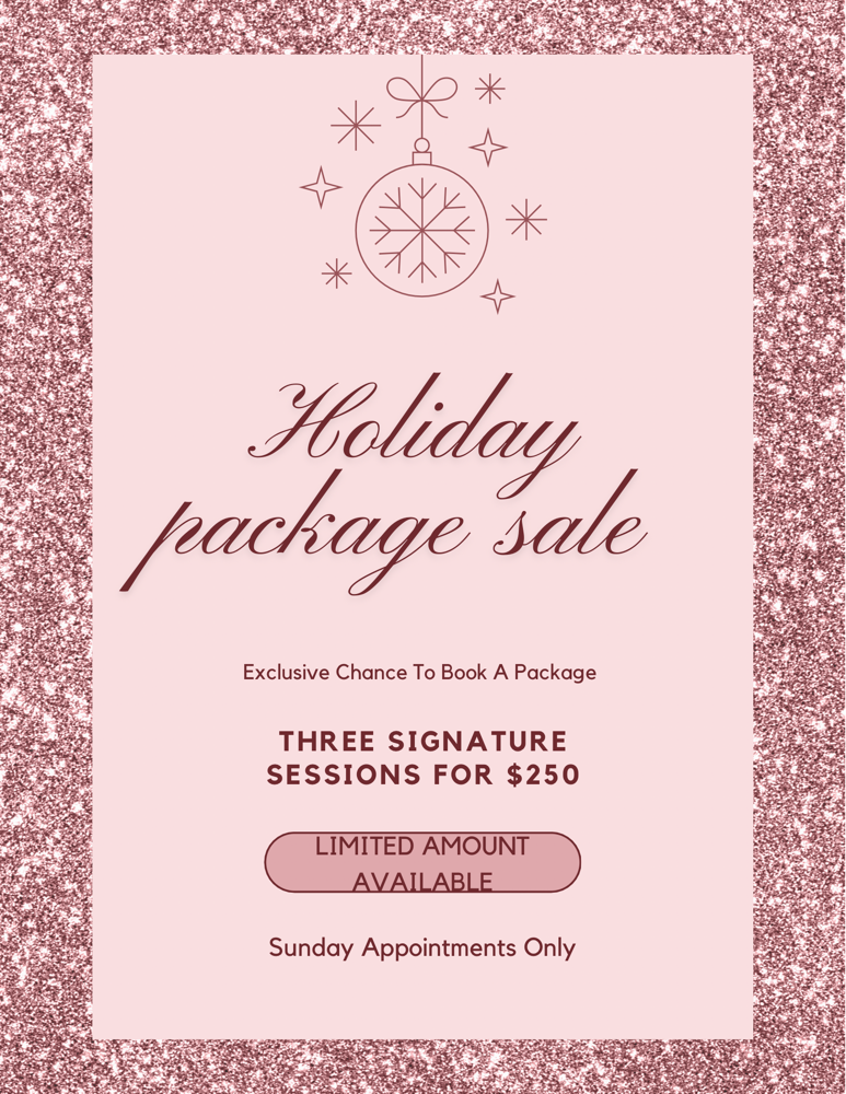 HOLIDAY SIGNATURE PACKAGE