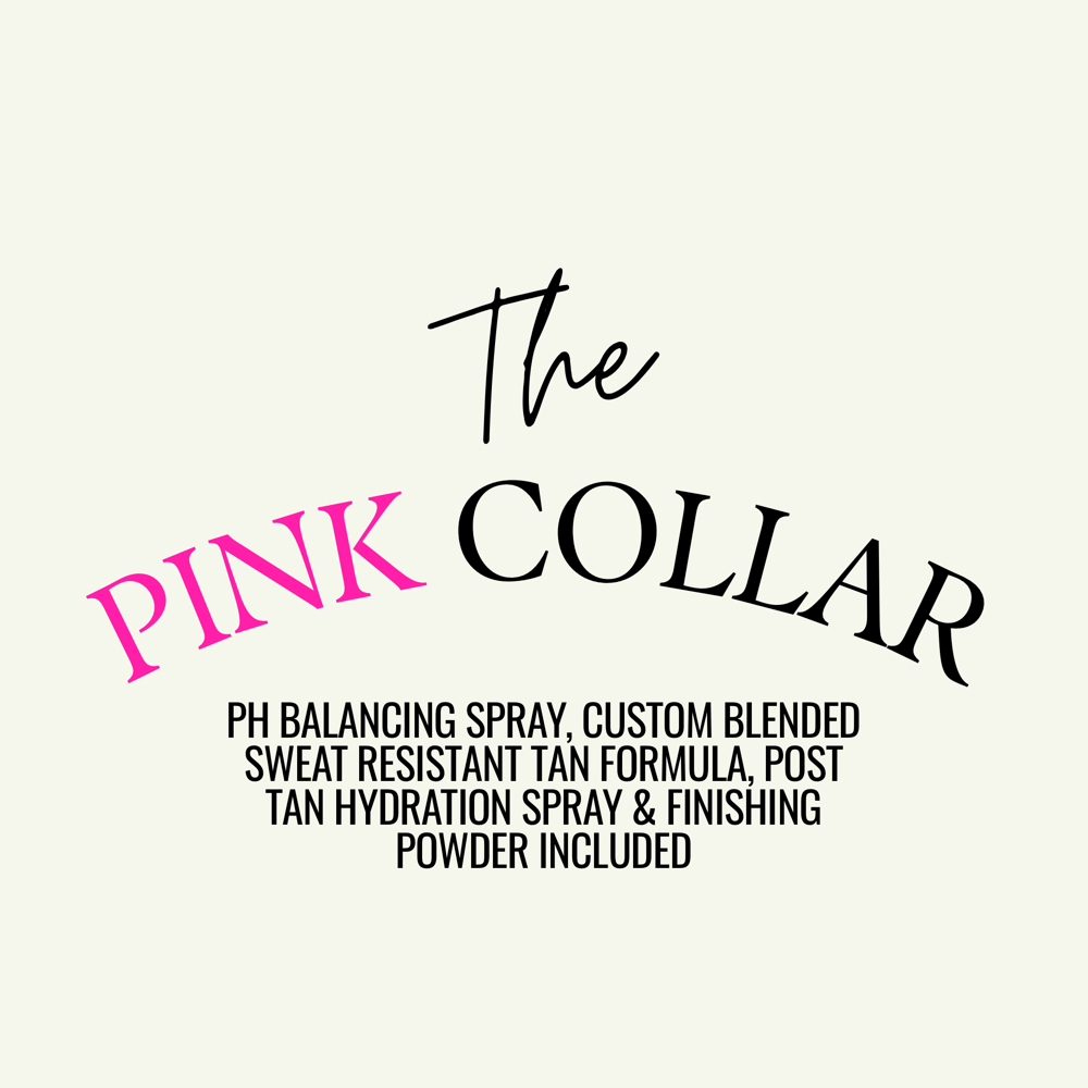The Pink Collar Tan at Airbrush Tans By Ariane in Columbus, GA
