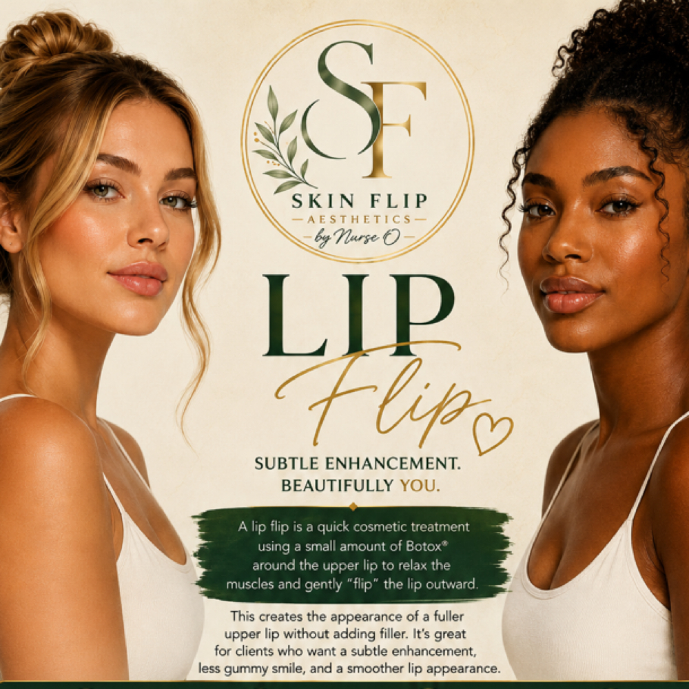 Lip Flip at Skin Flip Aesthetics by Nurse O in Woodlawn, MD