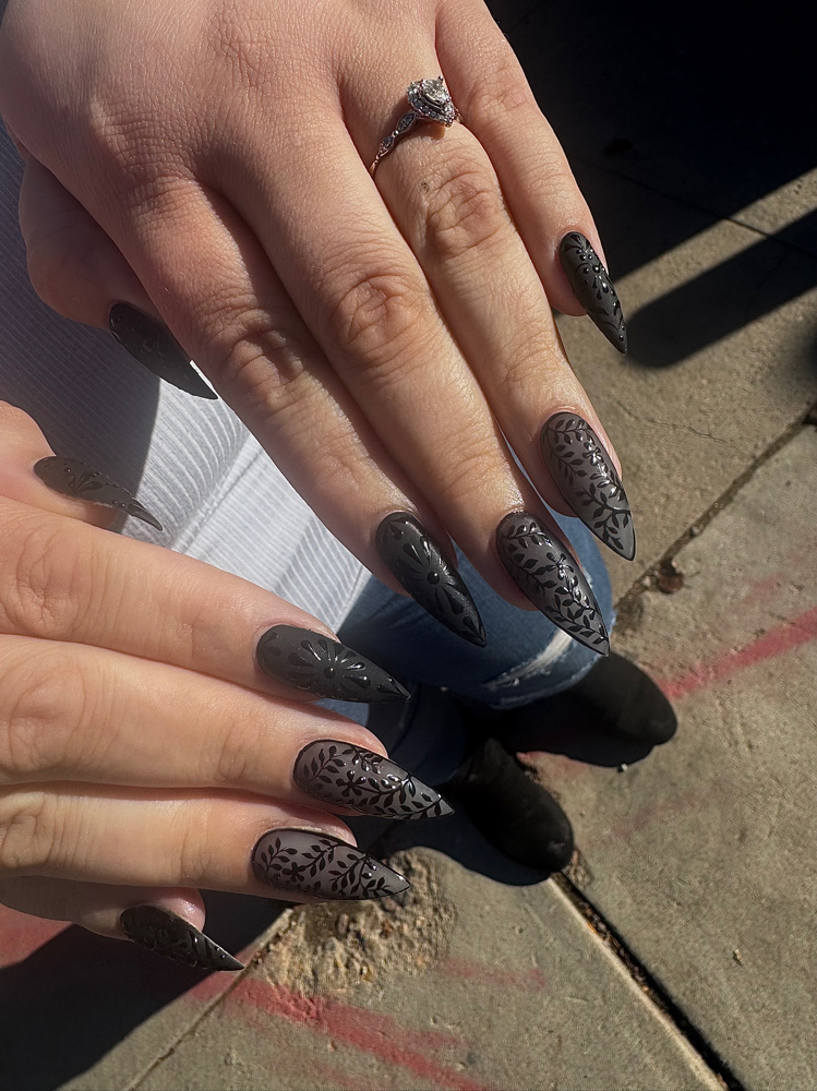 Artist choice/ Freestyle set at Nails by Portia in Denver, CO