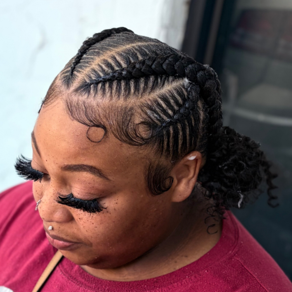 4 Criss Cross Feed Ins at HairSymphony in Knoxville, TN