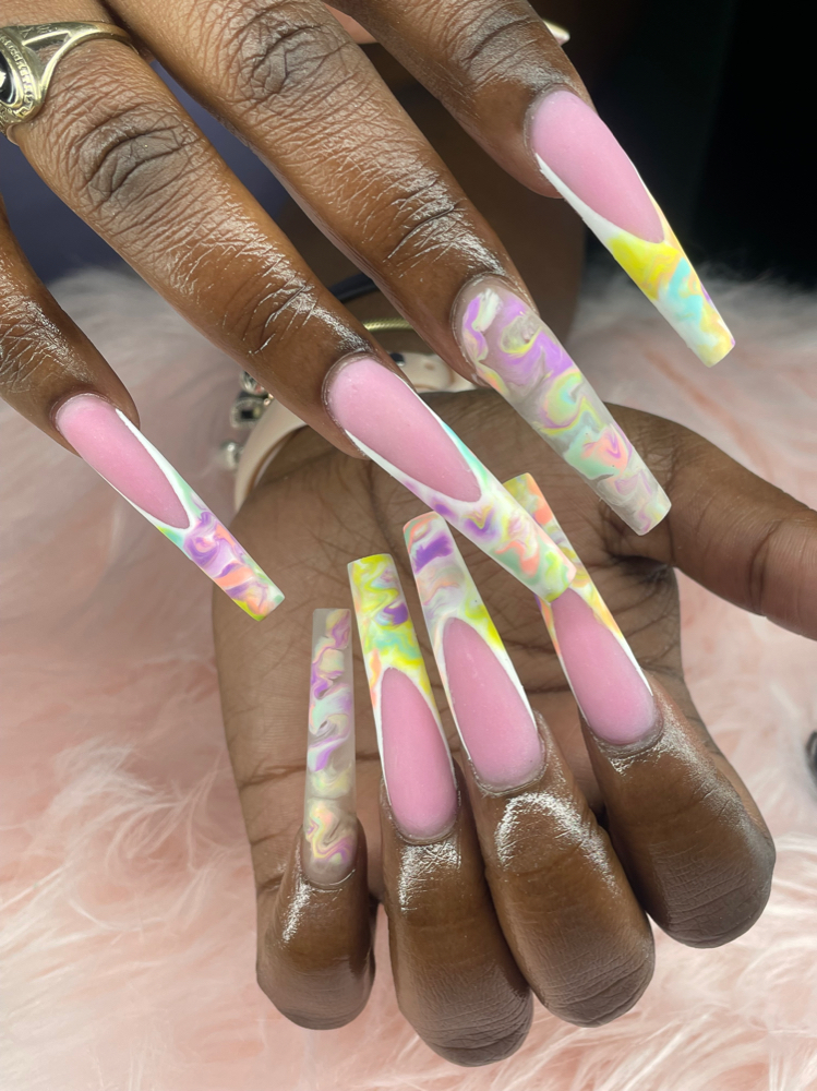 French Tip Long