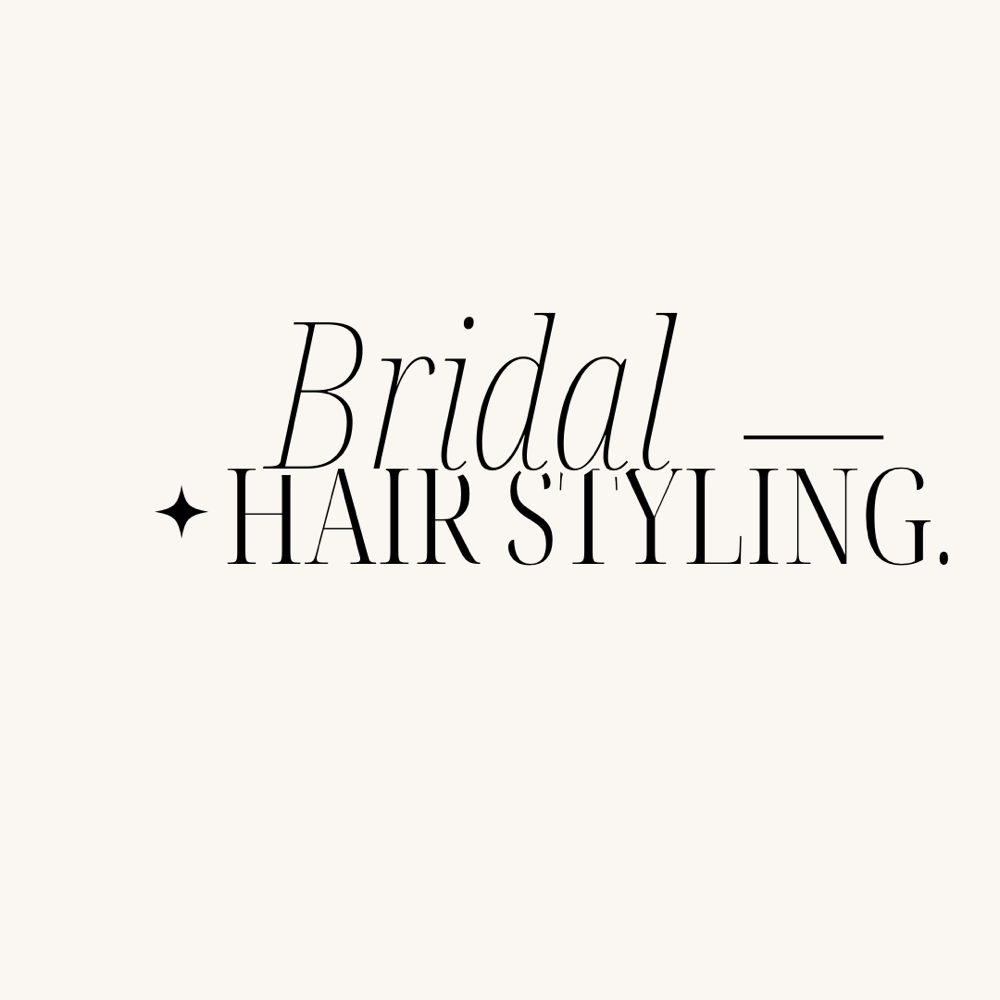 Bridal Hairstyling
