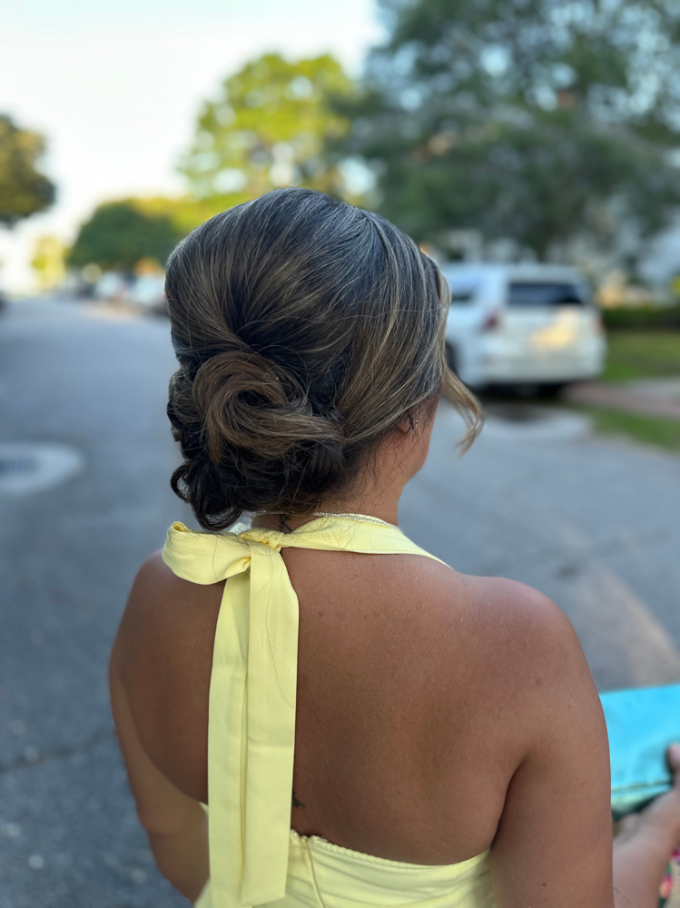 Updo at Onyx Beauty in Chesapeake, VA