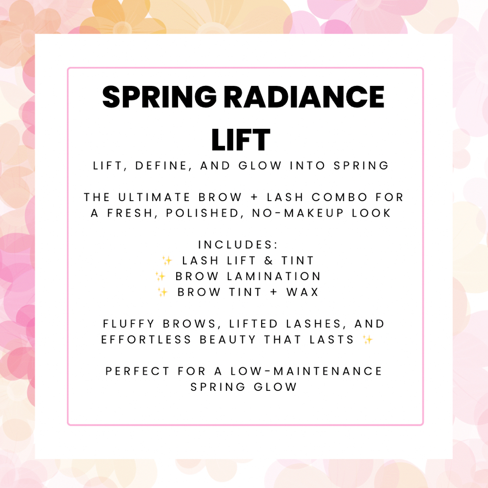 Spring Radiance Lift at Carpe Diem Esthetics.LLC in King, NC