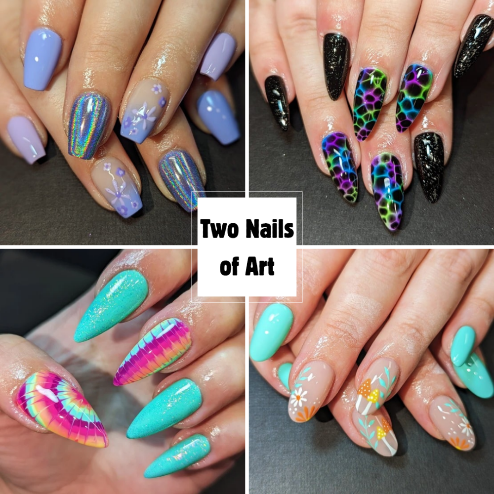 Gel X Full Set- 2 Fingers Art Per Hand