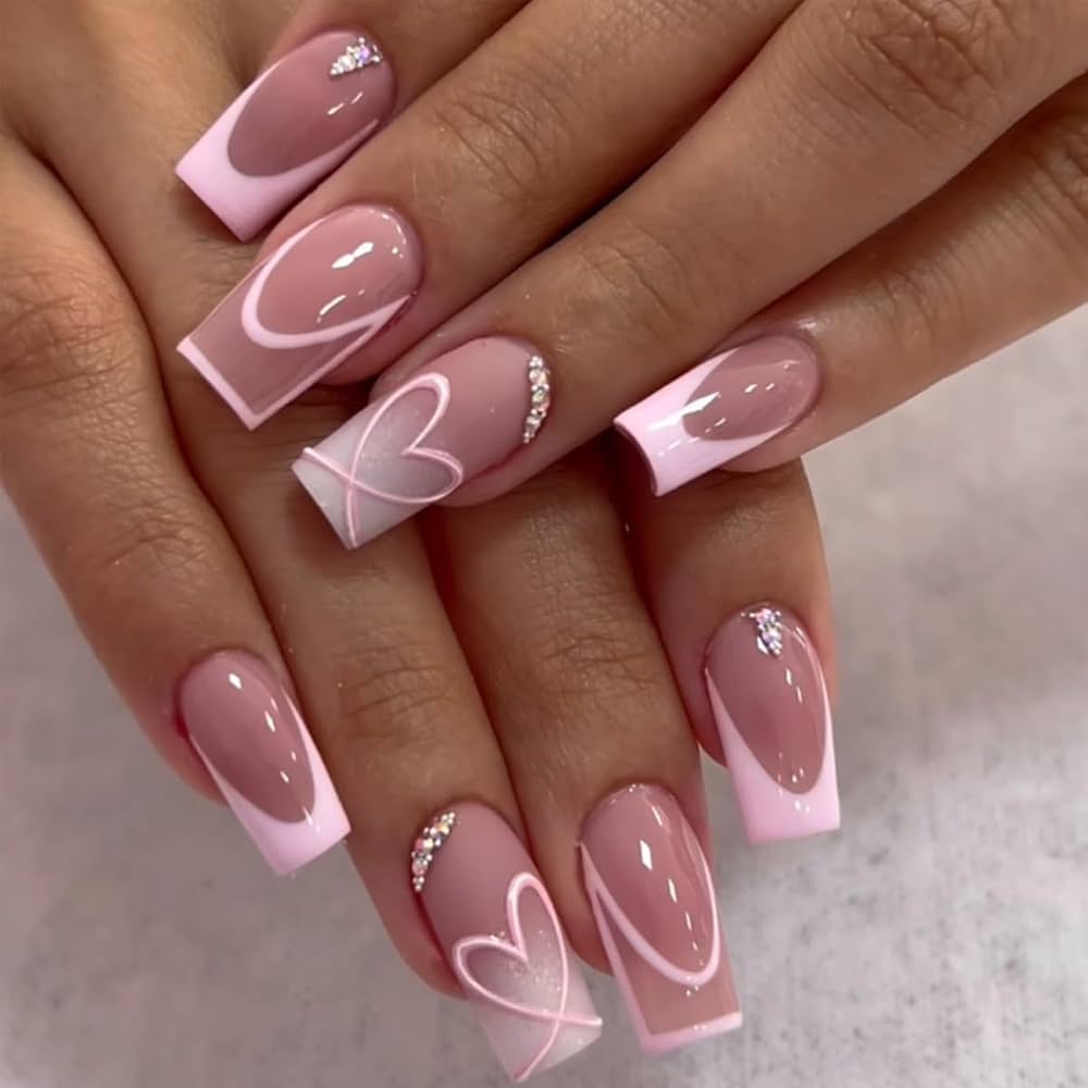 Simple Nail Design Per Nail