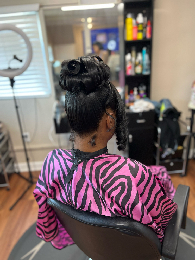 Quickweave Updo