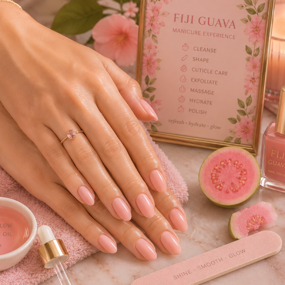 Island Coconut Manicure at Pretty & Pink in Fort Myers, FL