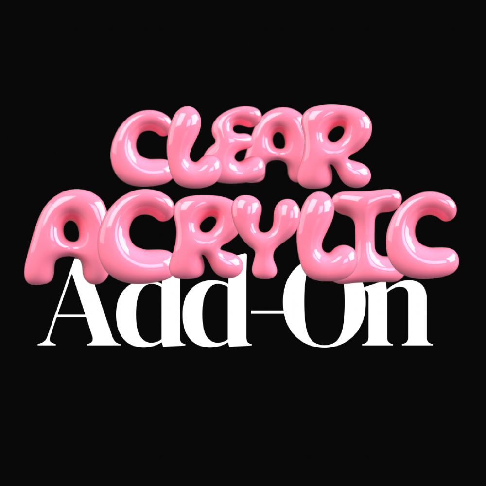 ADD ON TO ( CLEAR ACYRLIC SERVICE) at KLAWTINGZ in Fayetteville, NC