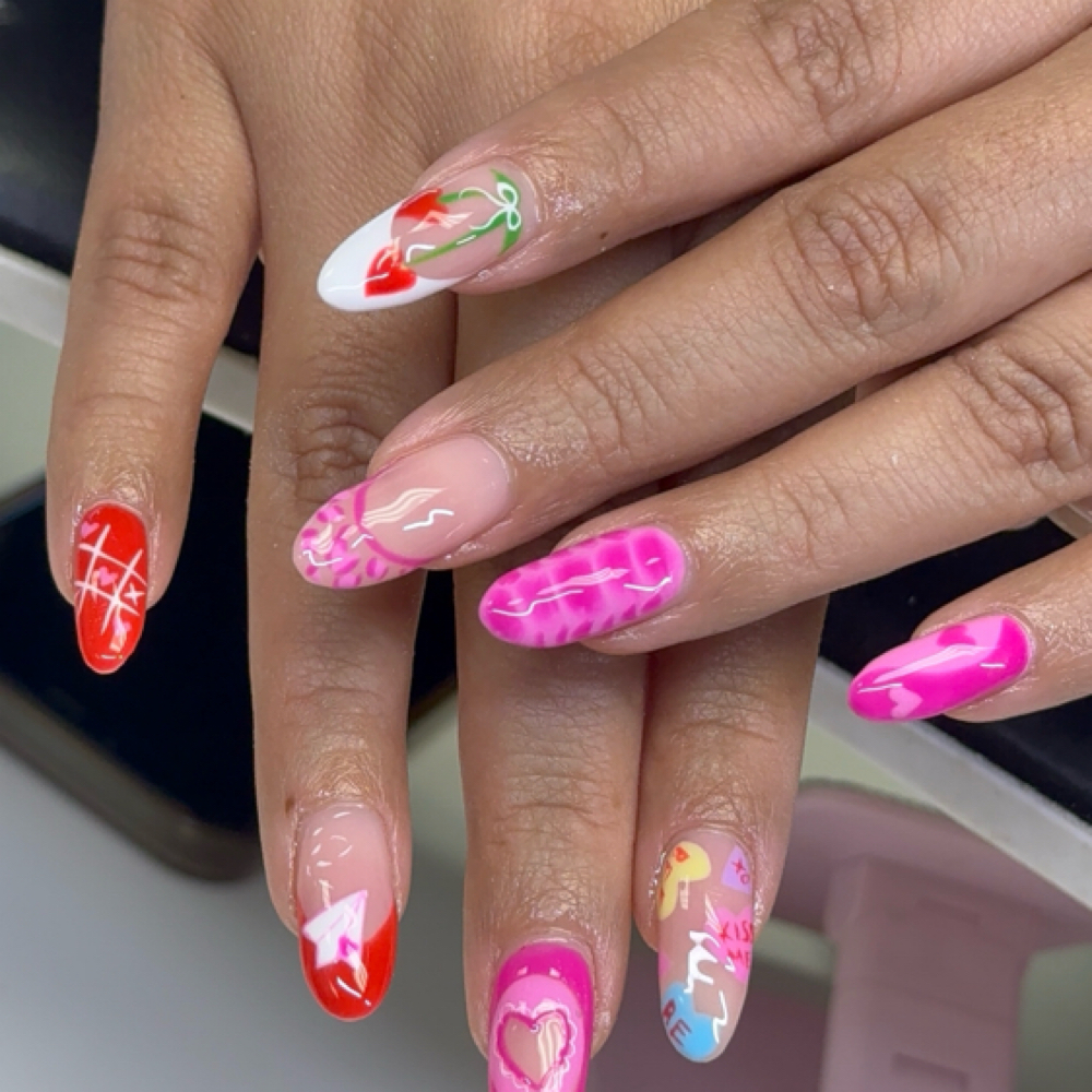 Tier 2 Nail Art at Lua Creations By Jordyn in San Antonio, TX