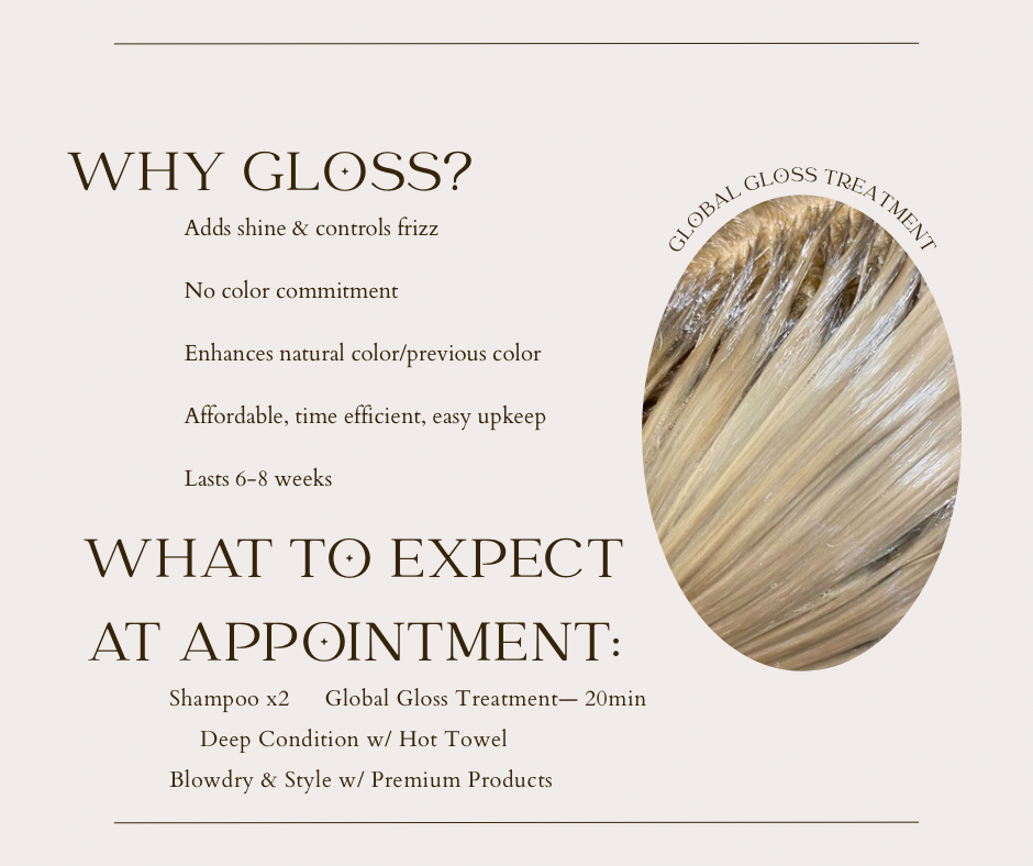 Global Gloss Treatment