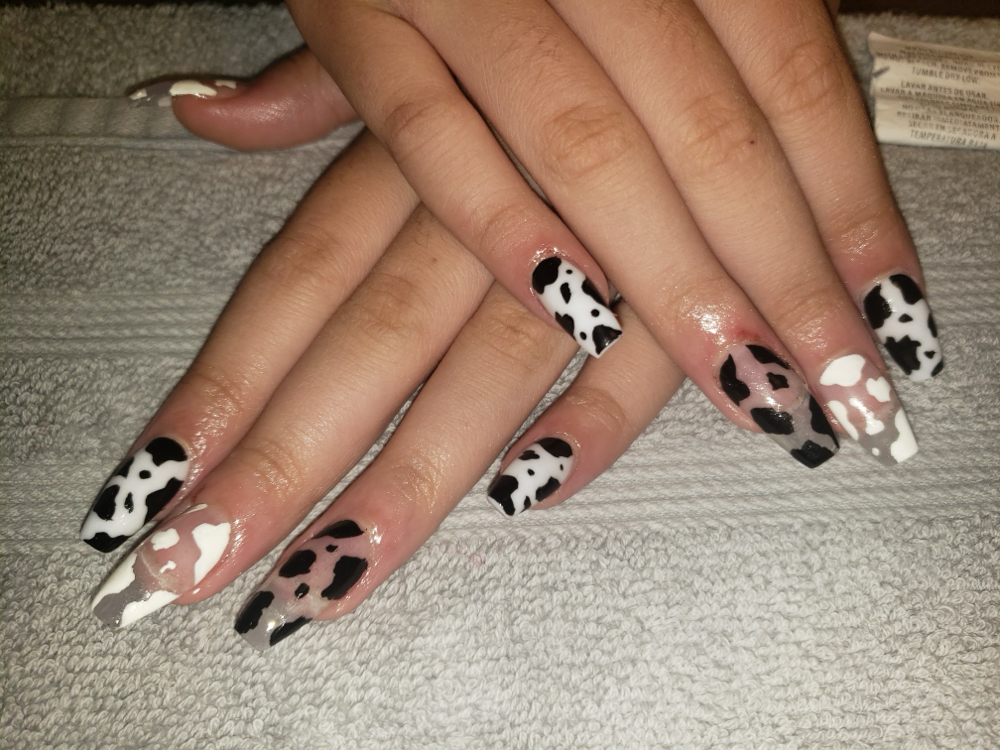 Acrylic Full Set Long W/Angie