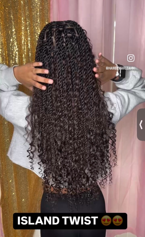 Island Twist boho